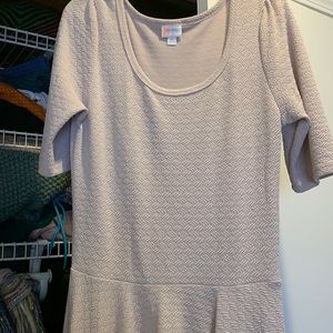 Lularoe Nicole light lavender quilted